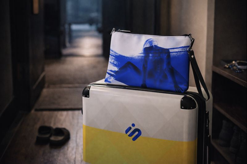 Held Under Water - Leather Accessories Bag