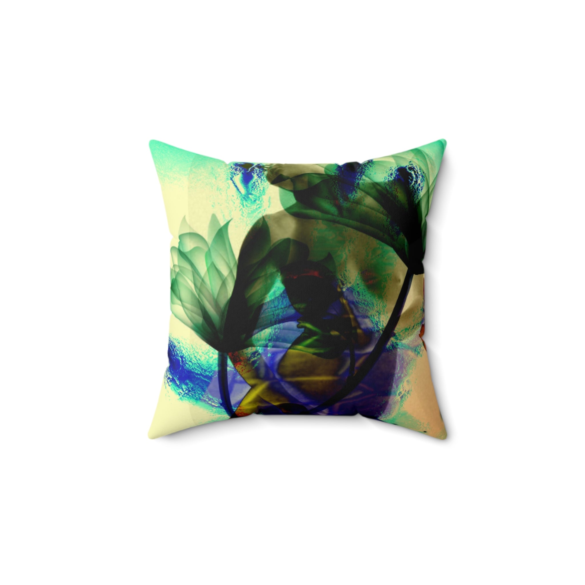 Hold Me, Barely - Faux Suede Throw Pillow