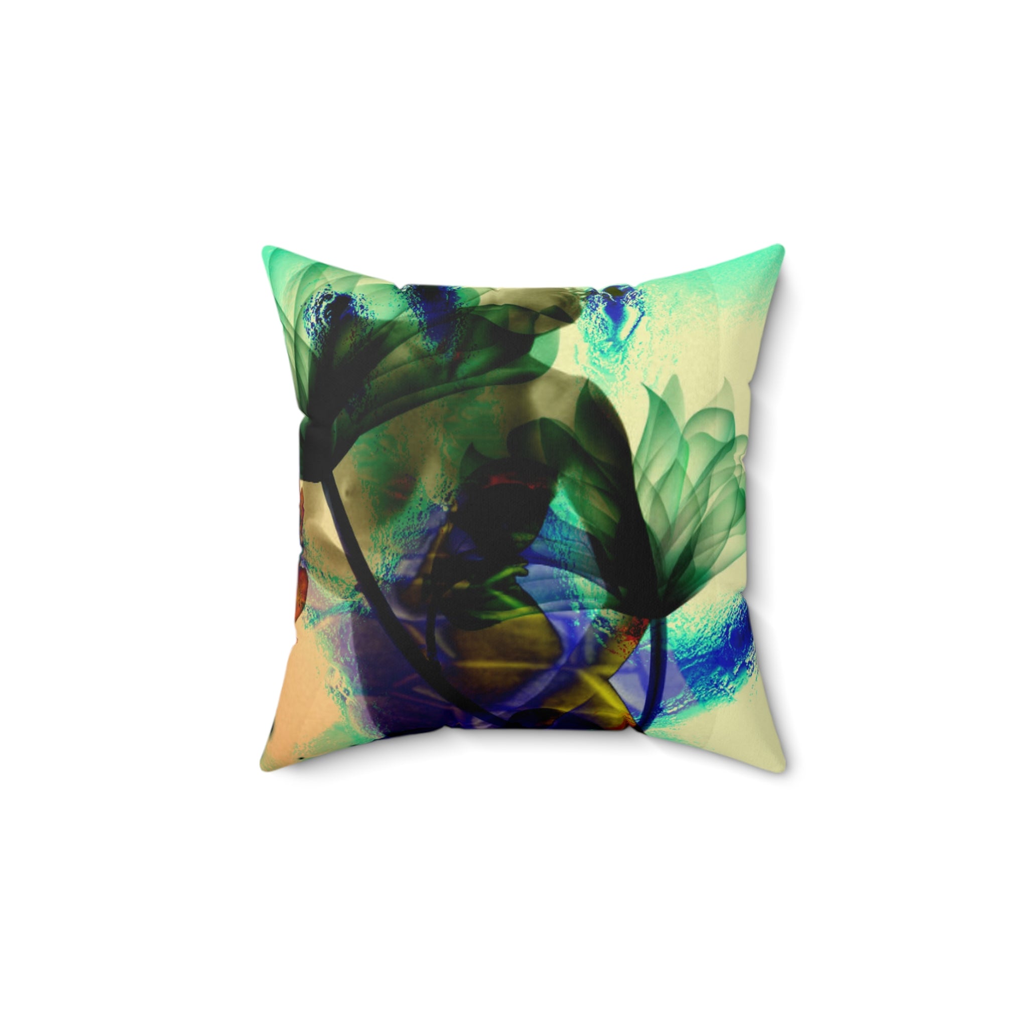Hold Me, Barely - Faux Suede Throw Pillow