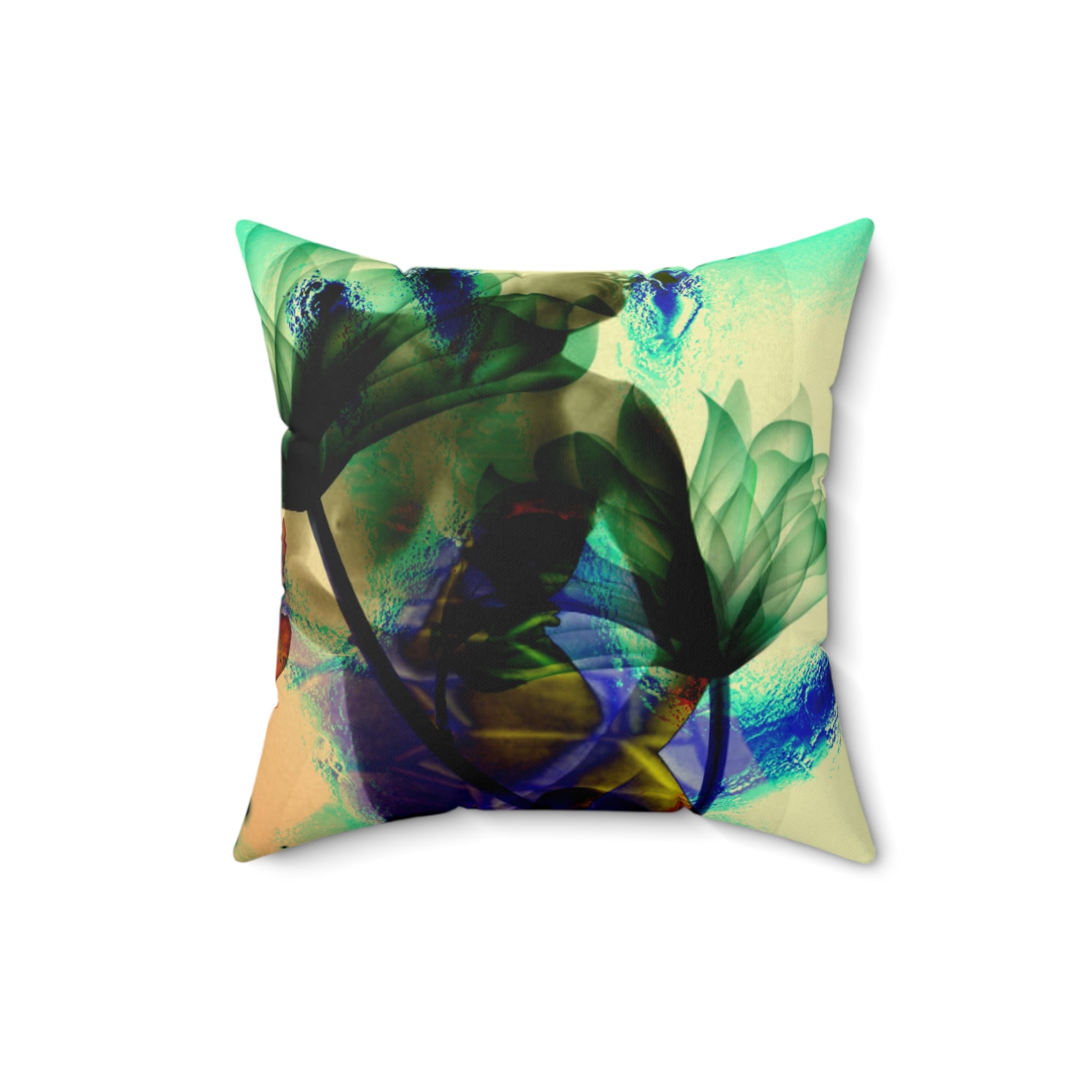Hold Me, Barely - Faux Suede Throw Pillow