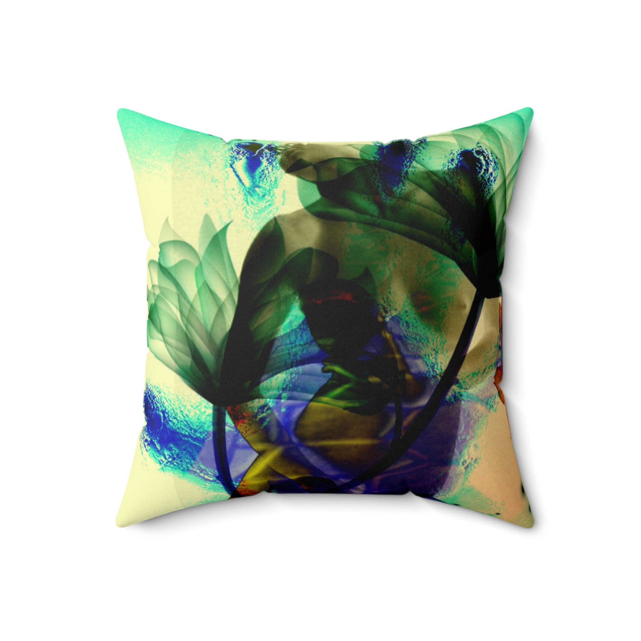 Hold Me, Barely - Faux Suede Throw Pillow