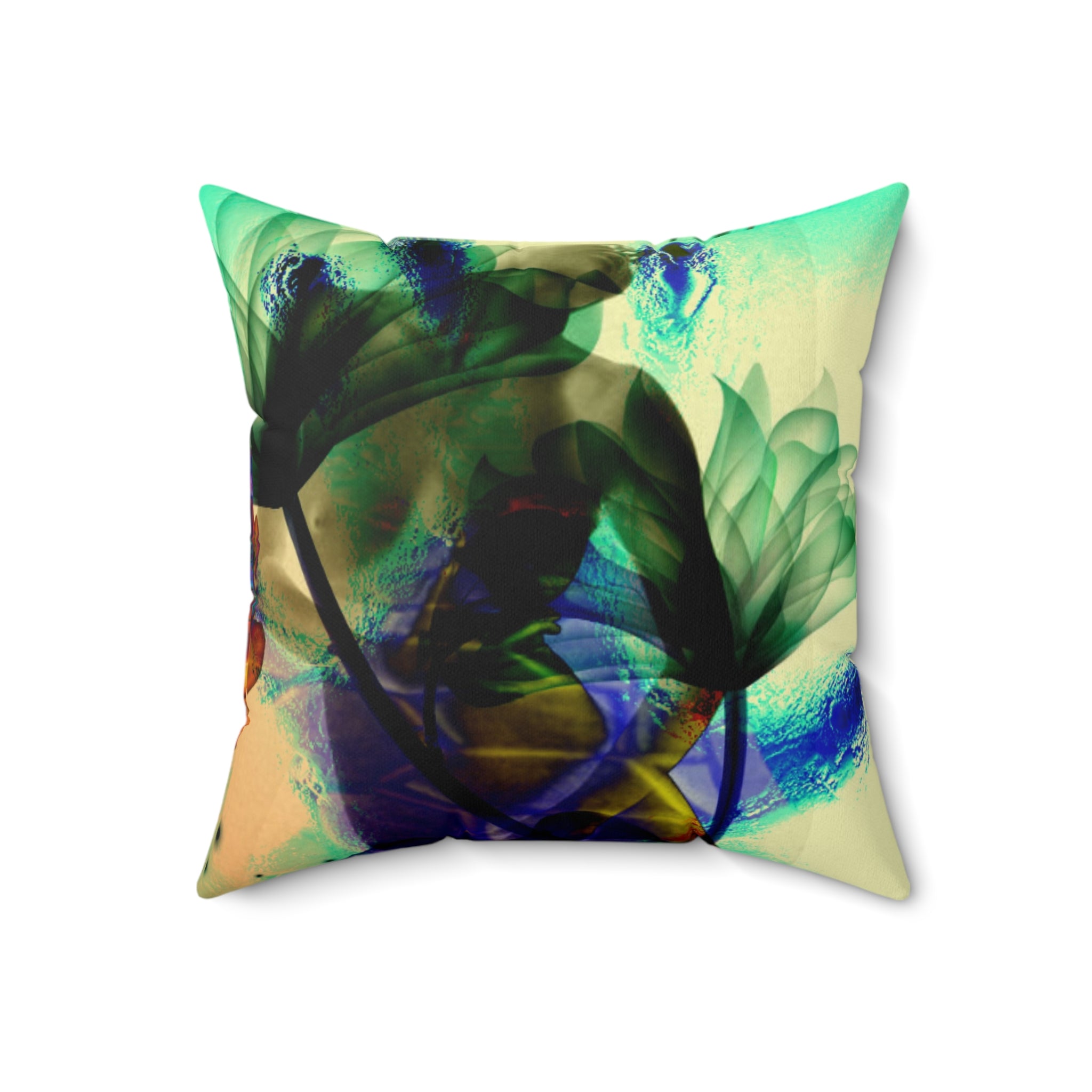 Hold Me, Barely - Faux Suede Throw Pillow