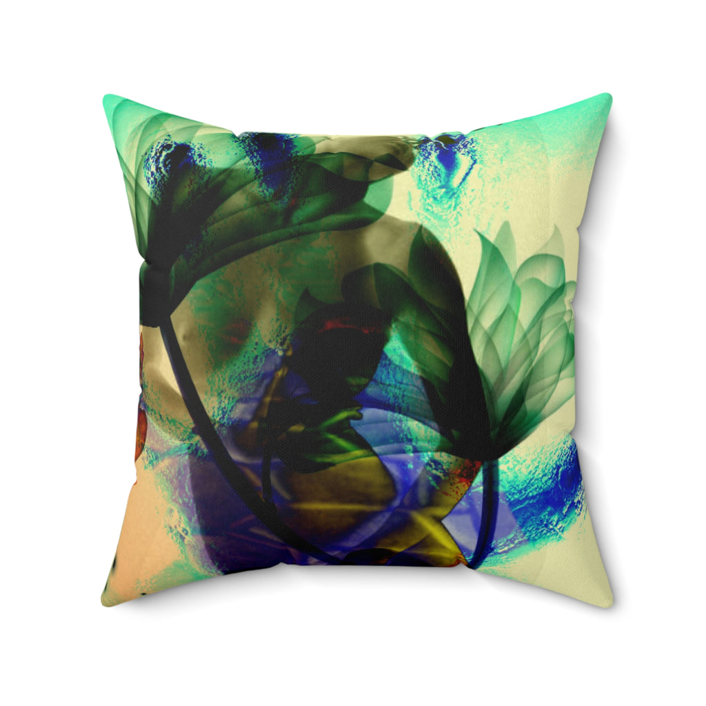 Hold Me, Barely - Faux Suede Throw Pillow