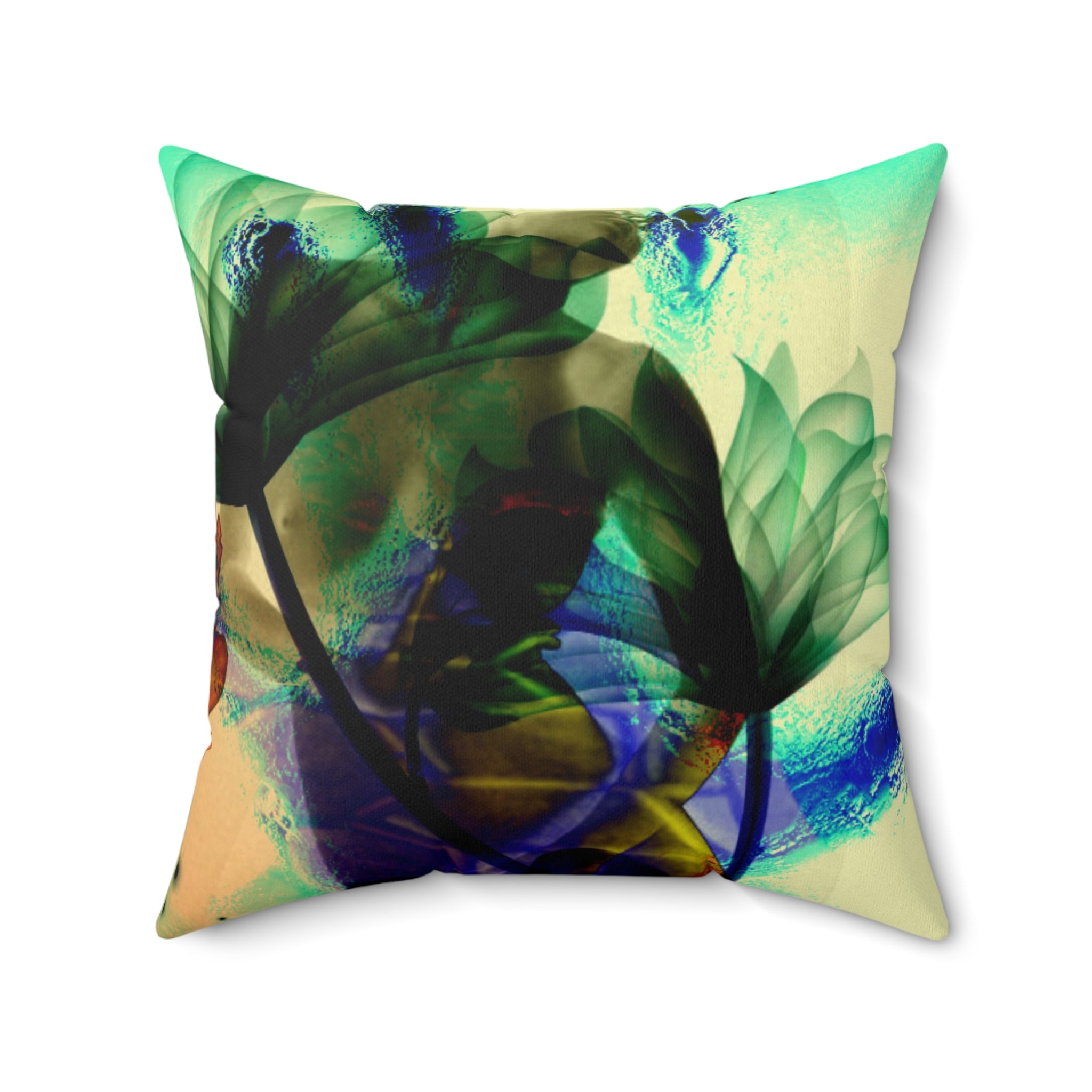 Hold Me, Barely - Faux Suede Throw Pillow