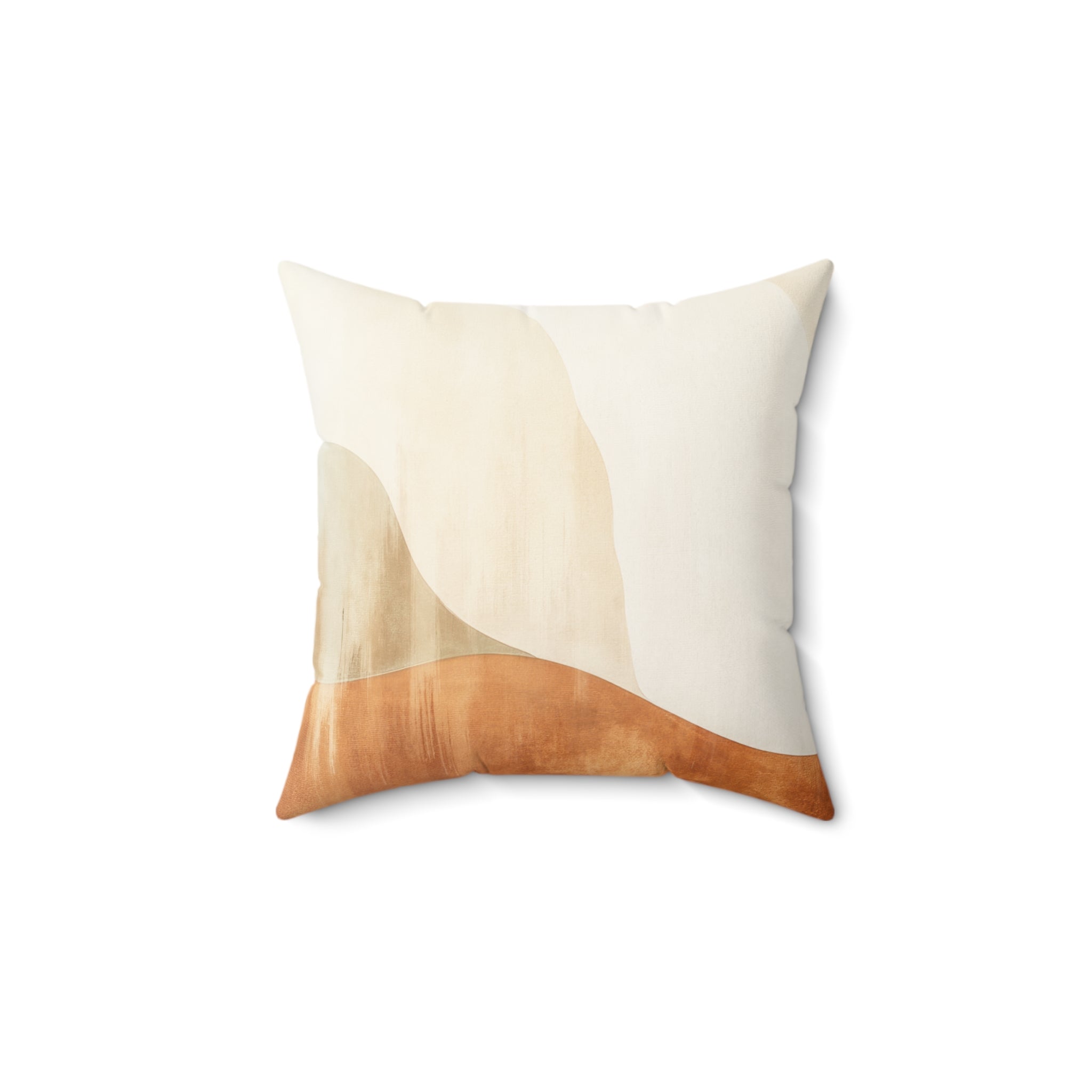 Honest Terrain - Faux Suede Throw Pillow