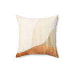 Honest Terrain - Faux Suede Throw Pillow