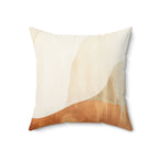 Honest Terrain - Faux Suede Throw Pillow