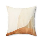 Honest Terrain - Faux Suede Throw Pillow