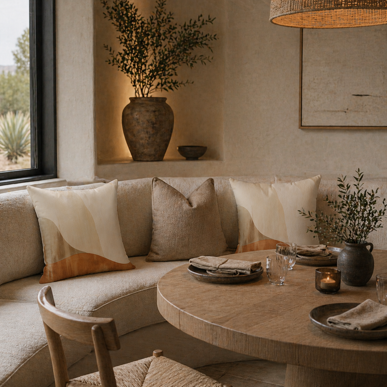 Honest Terrain - Throw Pillow