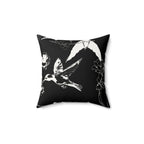 Hum Flex - Faux Suede Throw Pillow