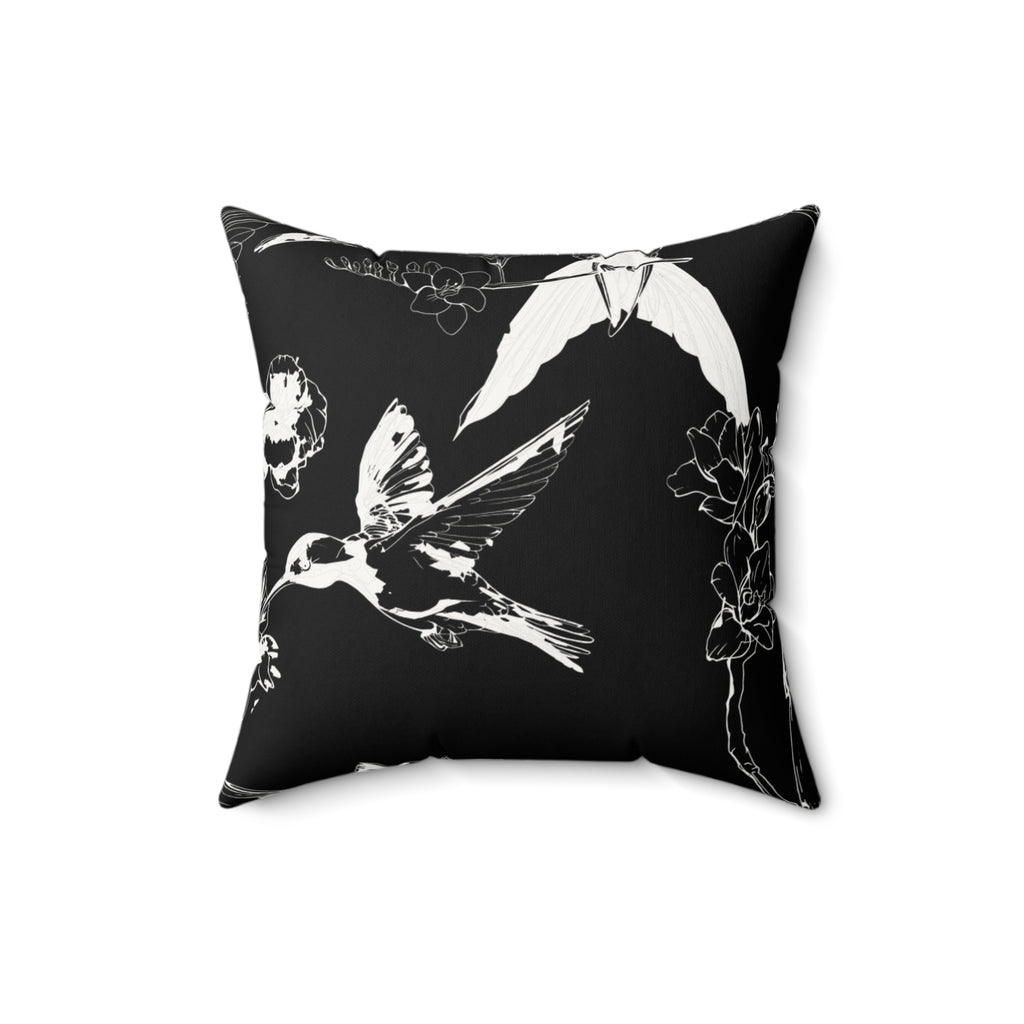 Hum Flex - Faux Suede Throw Pillow