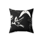 Hum Flex - Faux Suede Throw Pillow