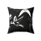 Hum Flex - Faux Suede Throw Pillow
