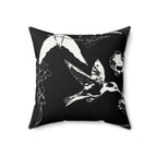 Hum Flex - Faux Suede Throw Pillow