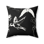 Hum Flex - Faux Suede Throw Pillow