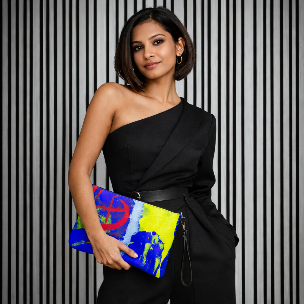 Hypernova Canvas - Leather Crossbody Accessories Bag