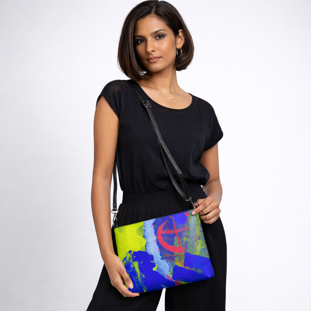 Hypernova Canvas - Leather Crossbody Accessories Bag