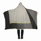Industrial Whisper - Hooded Sherpa Blanket