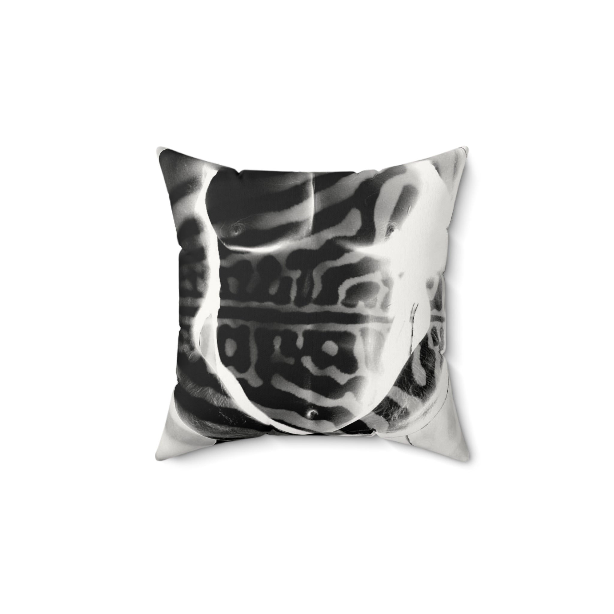 Instinct Wears Ink - Faux Suede Throw Pillow