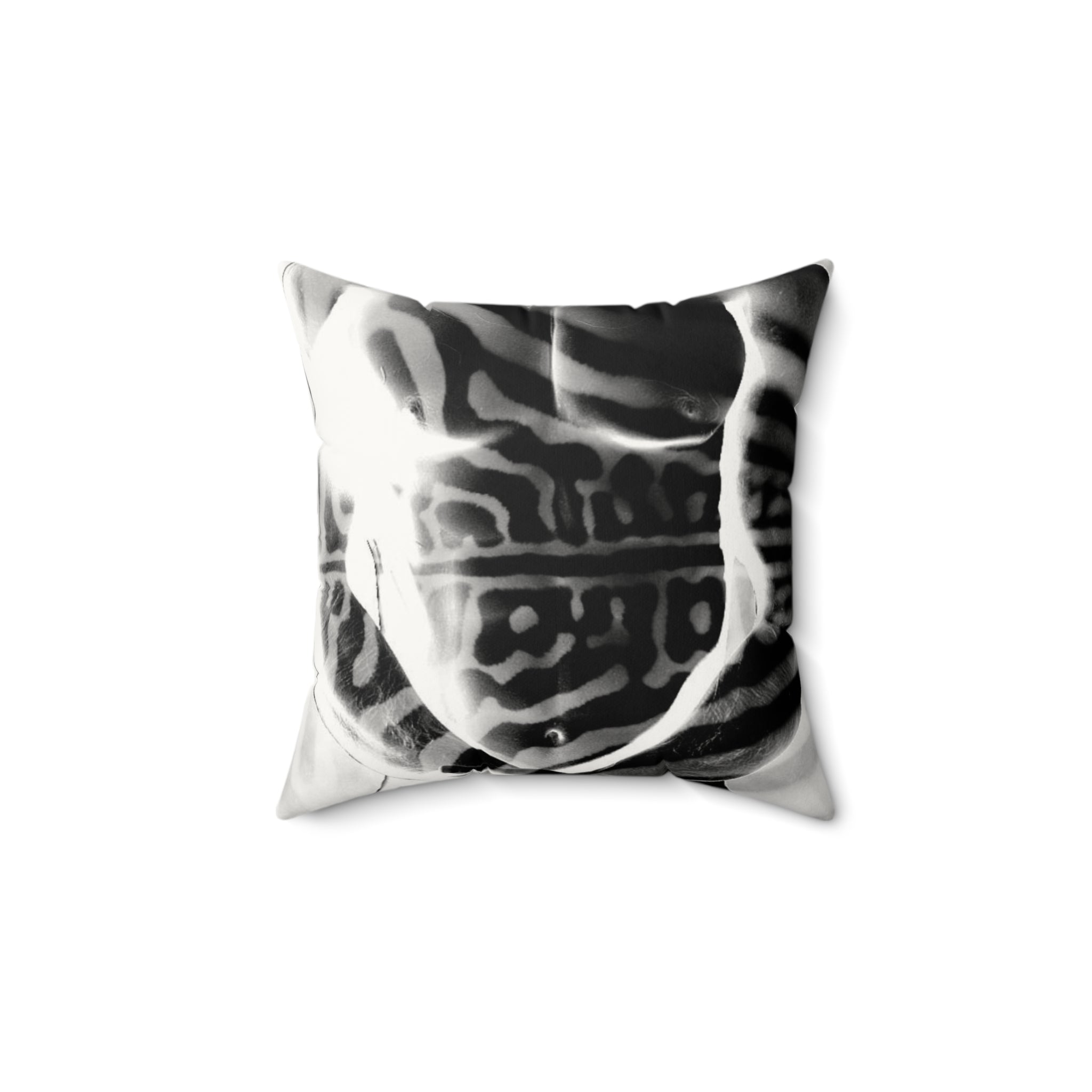 Instinct Wears Ink - Faux Suede Throw Pillow