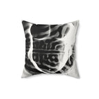 Instinct Wears Ink - Faux Suede Throw Pillow