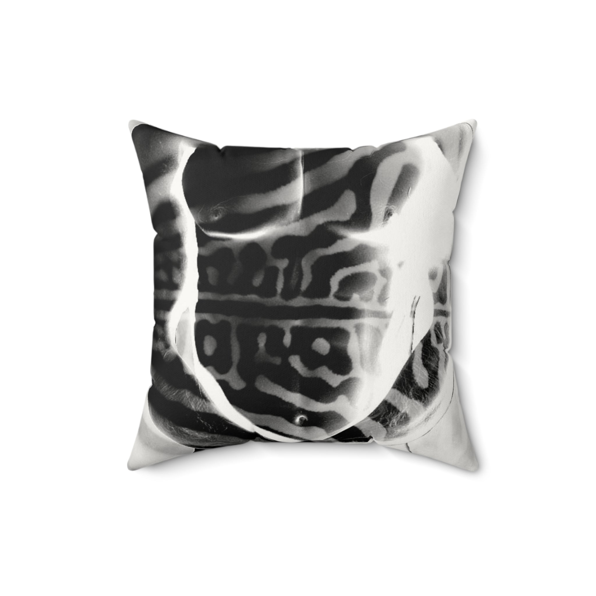Instinct Wears Ink - Faux Suede Throw Pillow