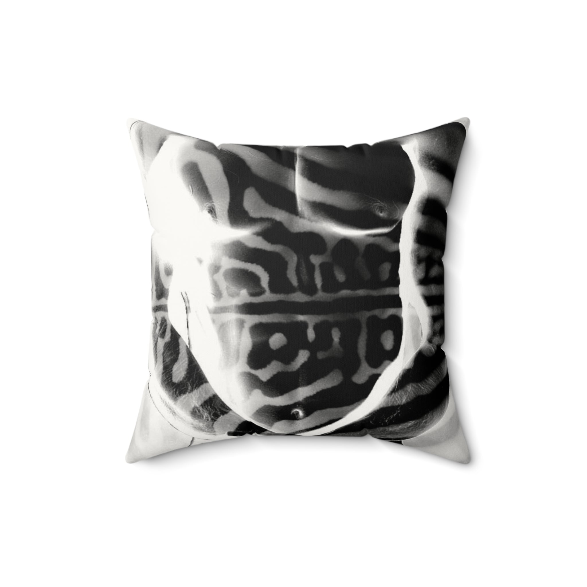 Instinct Wears Ink - Faux Suede Throw Pillow
