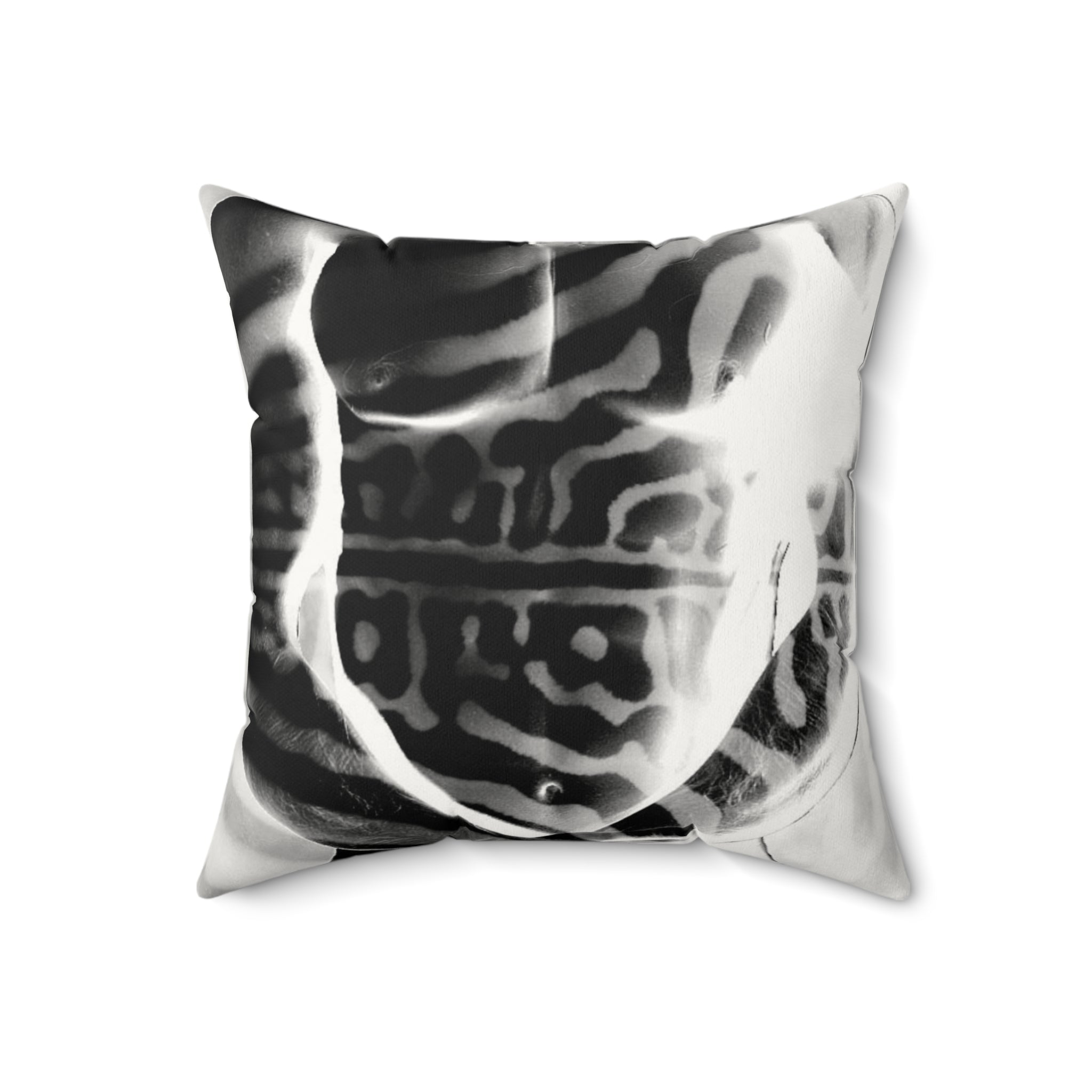 Instinct Wears Ink - Faux Suede Throw Pillow