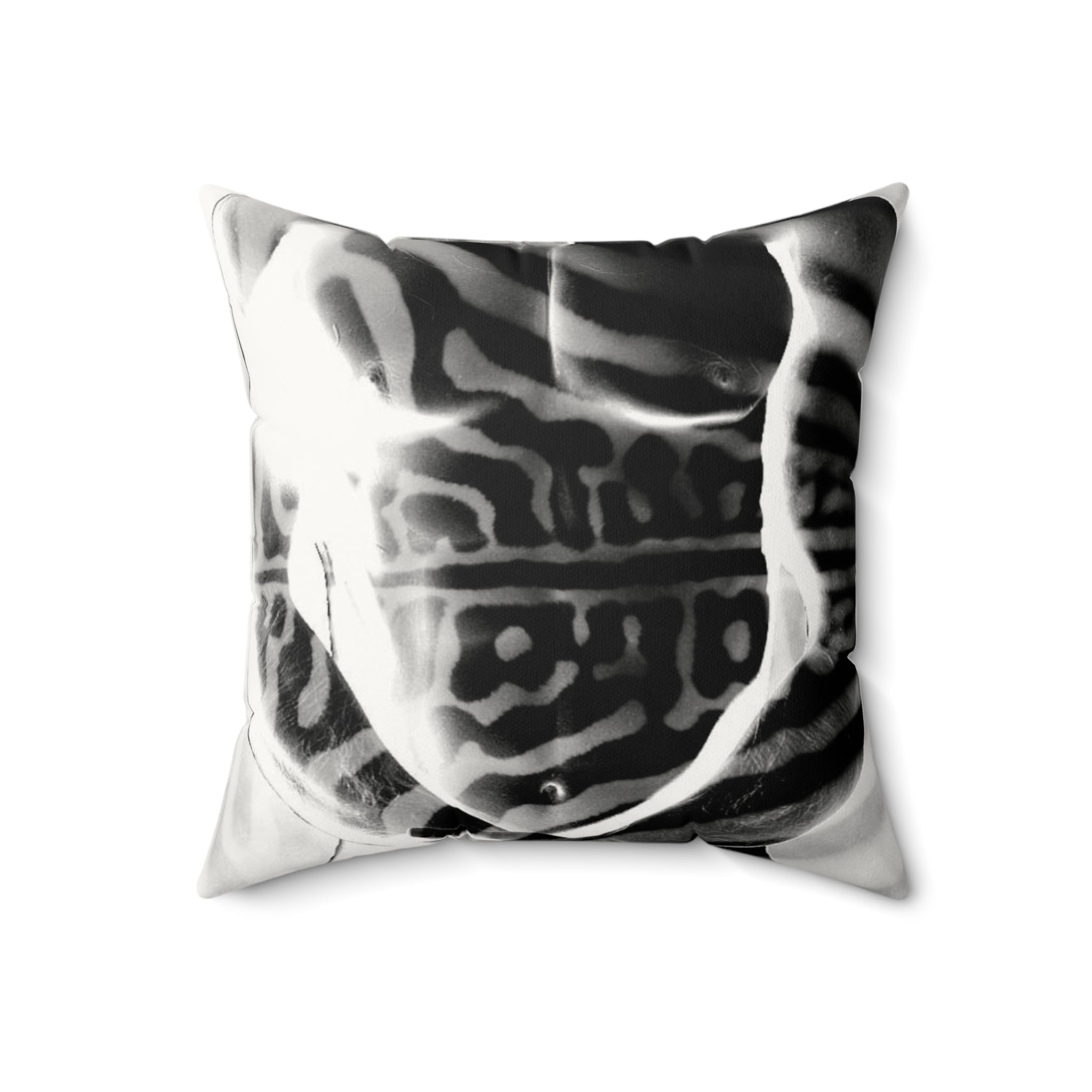 Instinct Wears Ink - Faux Suede Throw Pillow