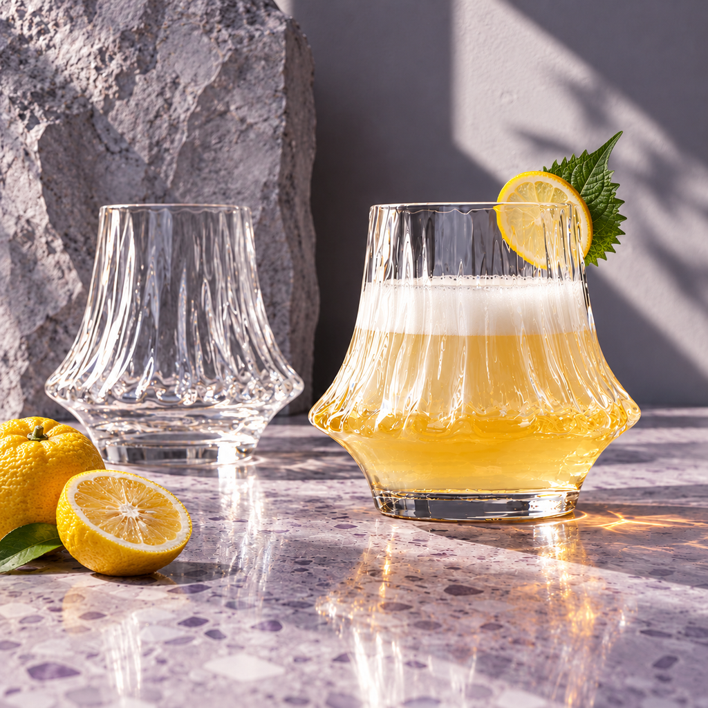 Yama Japanese Crystal Whisky Glass