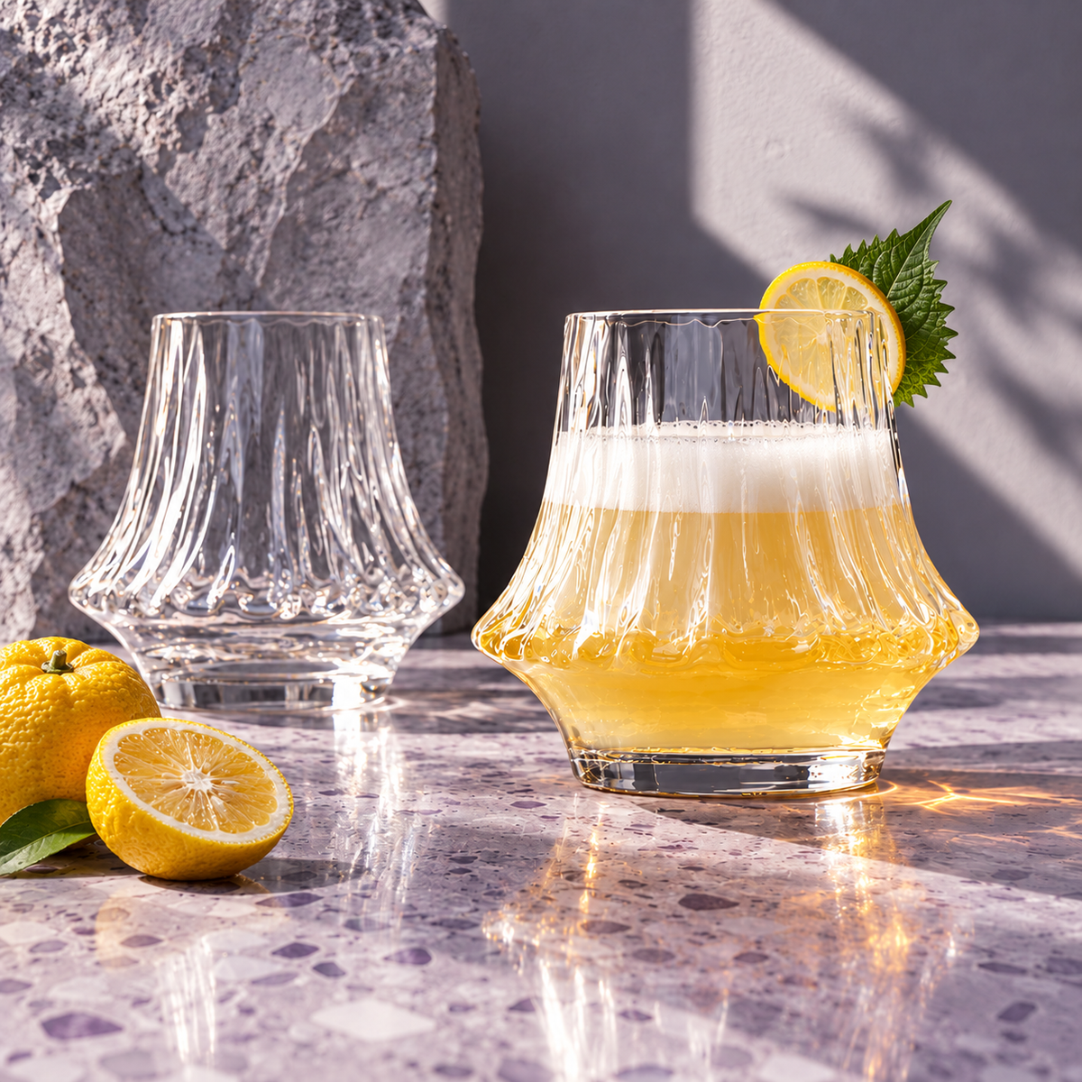 Yama Japanese Crystal Whisky Glass