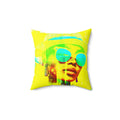 La Havana Noche - Faux Suede Throw Pillow