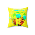 La Havana Noche - Faux Suede Throw Pillow