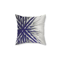 Light Behavior - Faux Suede Throw Pillow