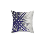 Light Behavior - Faux Suede Throw Pillow
