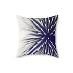 Light Behavior - Faux Suede Throw Pillow
