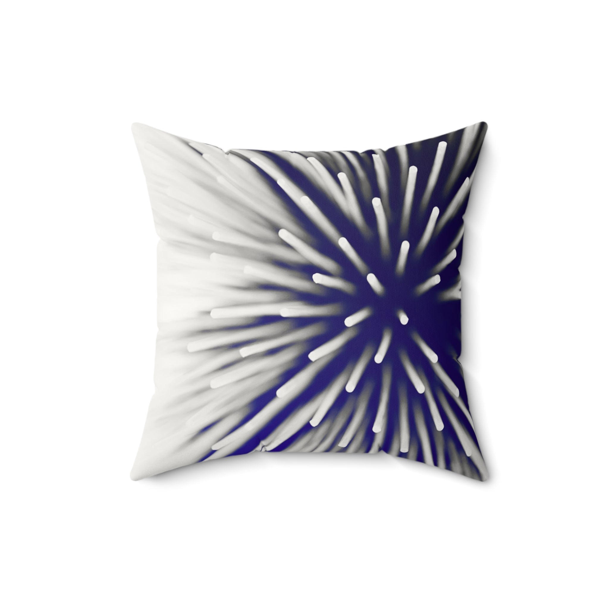 Light Behavior - Faux Suede Throw Pillow