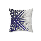 Light Behavior - Faux Suede Throw Pillow