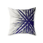 Light Behavior - Faux Suede Throw Pillow