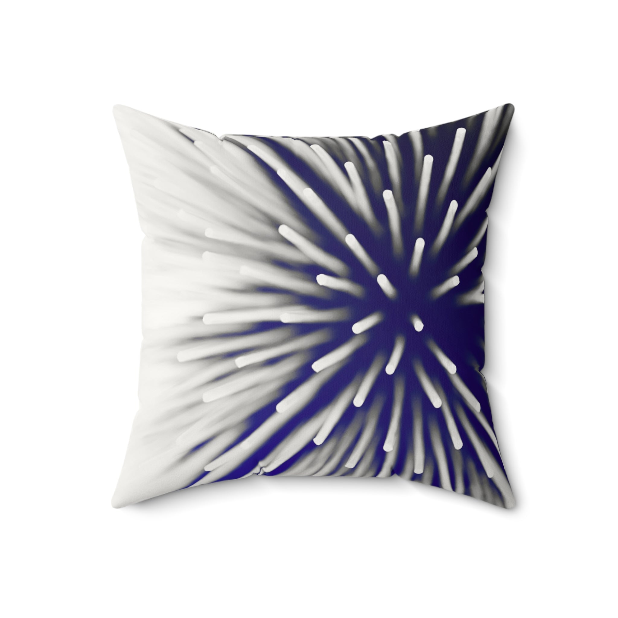 Light Behavior - Faux Suede Throw Pillow