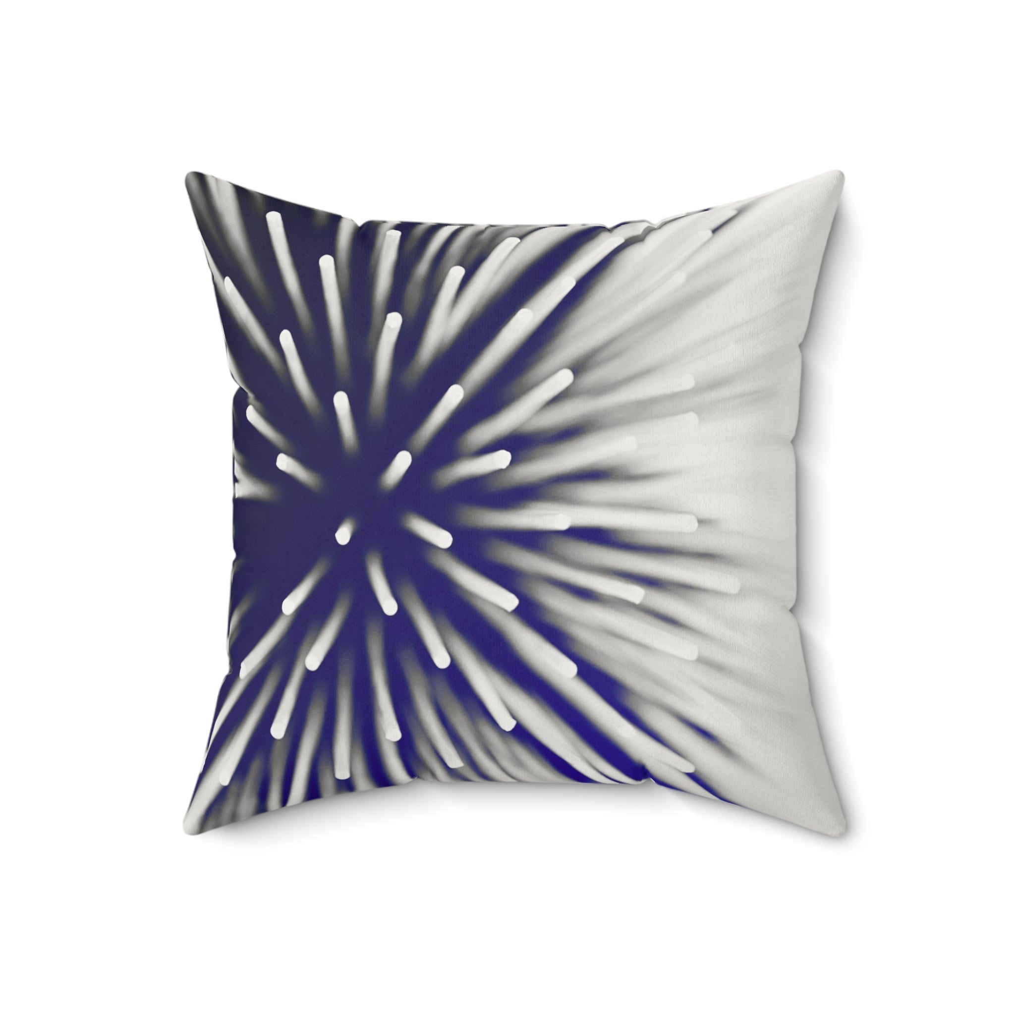 Light Behavior - Faux Suede Throw Pillow
