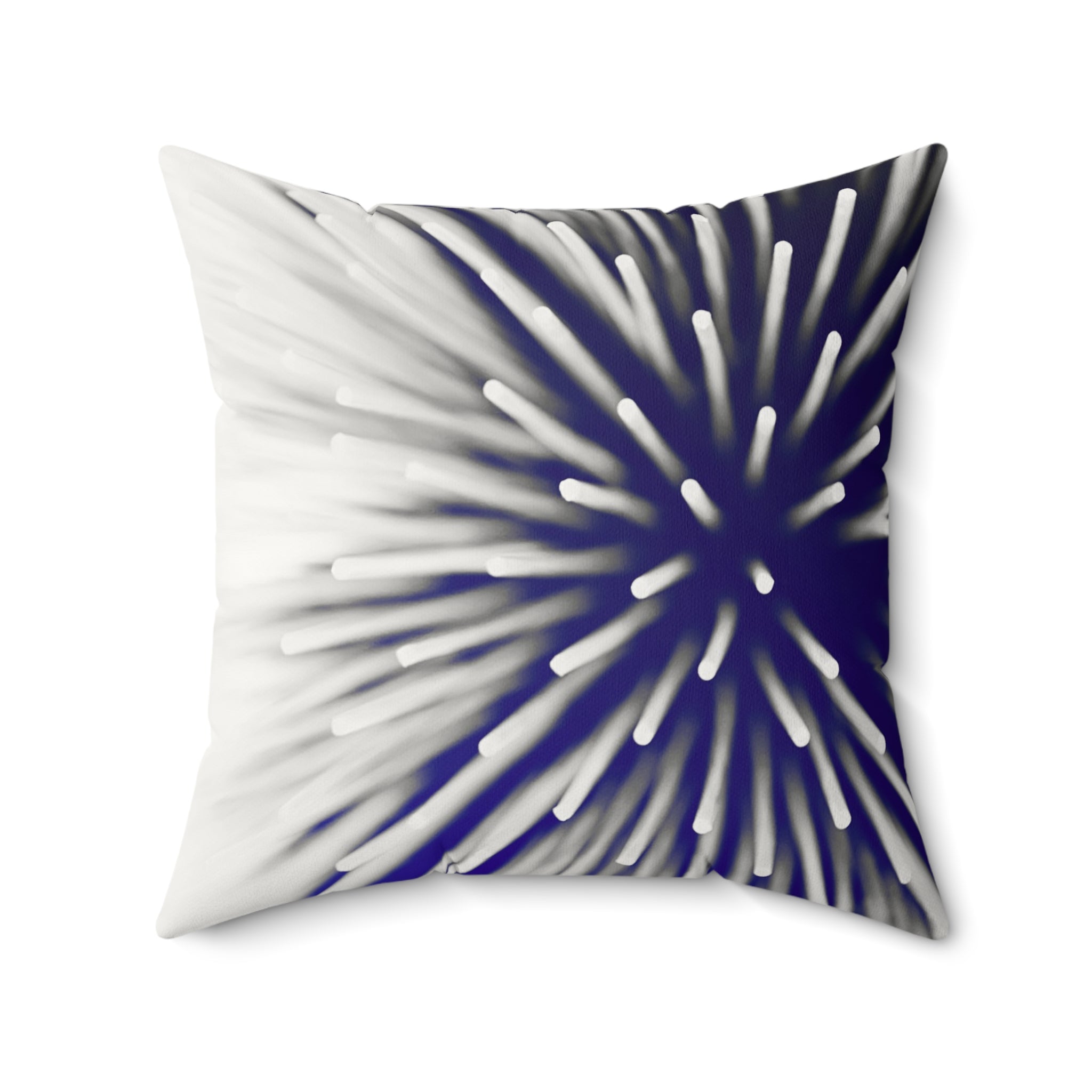 Light Behavior - Faux Suede Throw Pillow