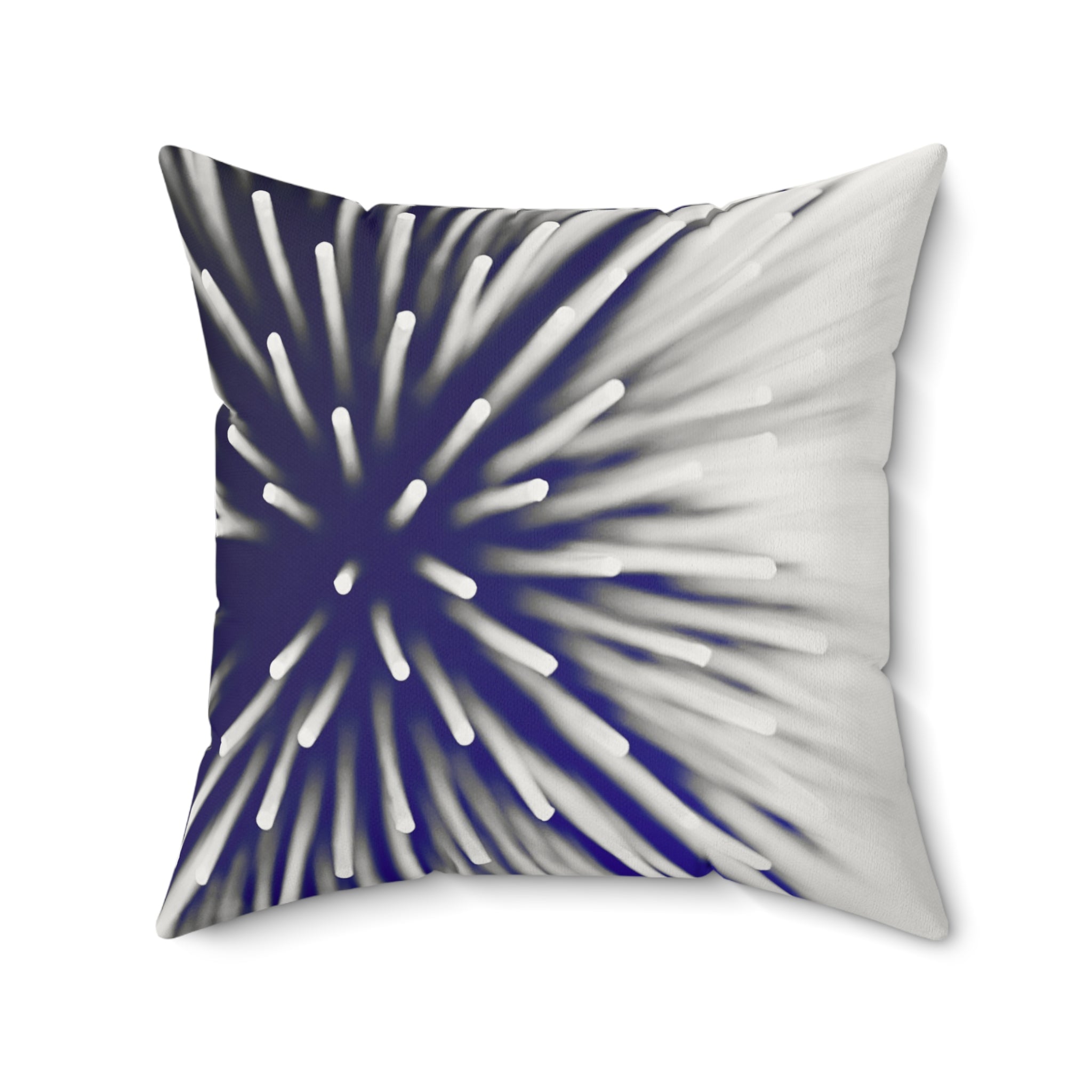 Light Behavior - Faux Suede Throw Pillow