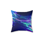 Liquor Store Lightspeed -Faux Suede Throw Pillow