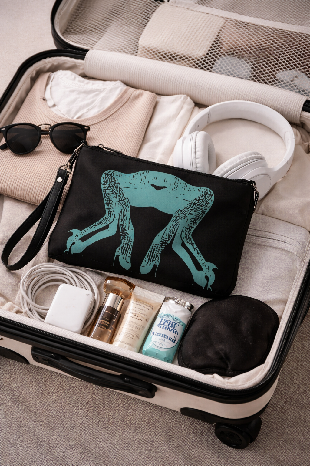 Low Center of Gravity - Leather Accessories Bag