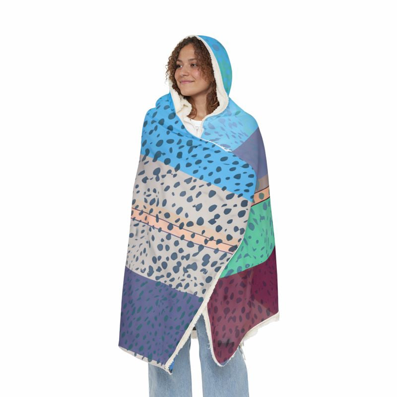 Low Signal, High Comfort -  Hooded Blanket