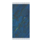 Low Tide, High Voltage - Boho Throw Blanket