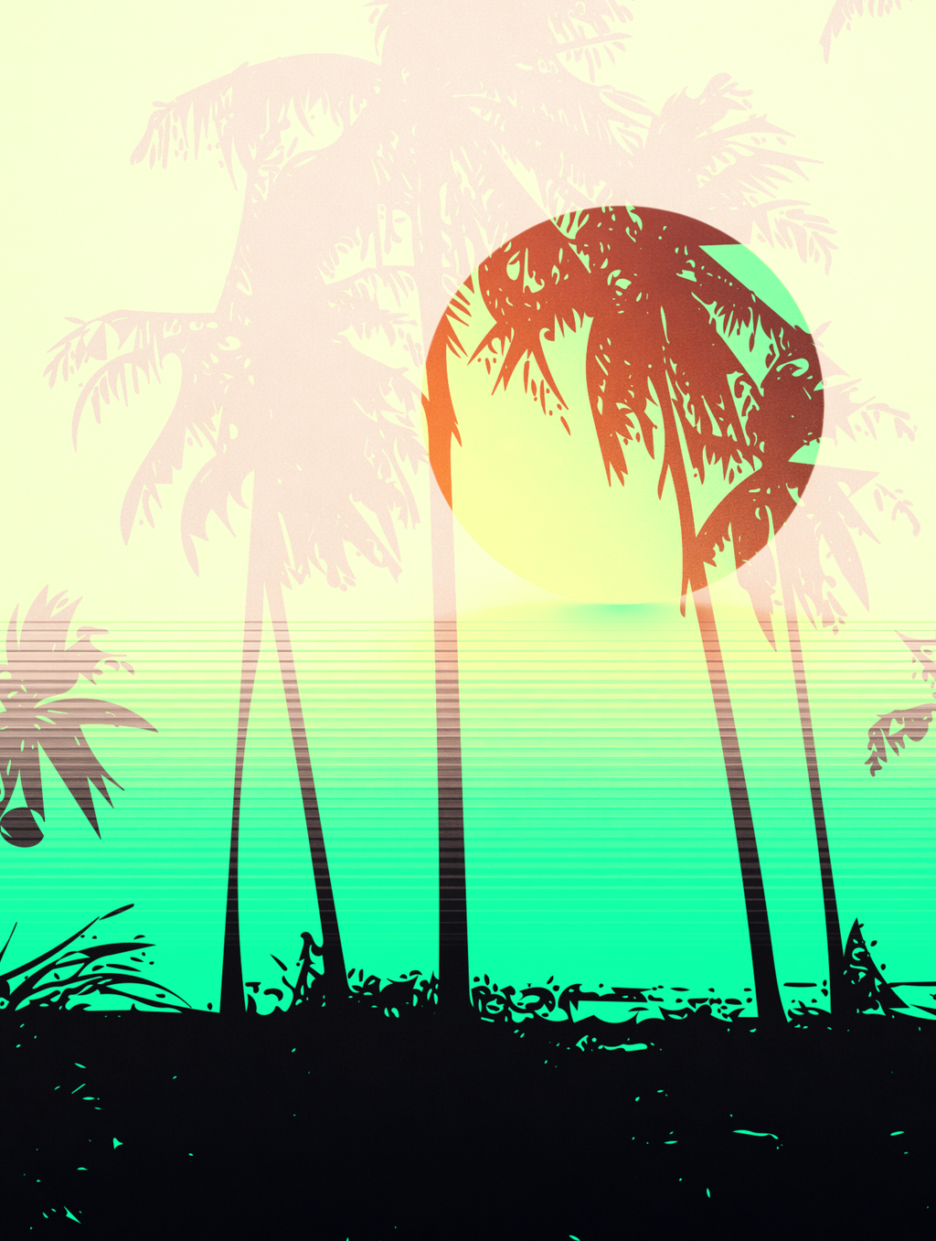 The Tropic Heir - Luggage Cover