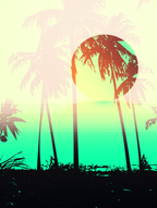 The Tropic Heir - Luggage Cover