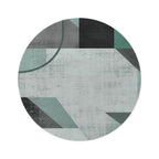 Measured Silence - Round Area Rug